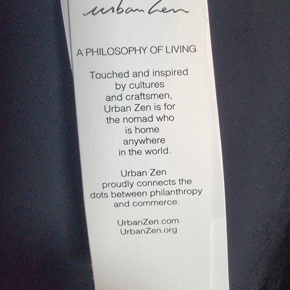 NWT Urban Zen Cascading Halter Top - Picture 2 of 11